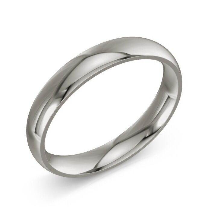 9ct White Gold Wedding Rings