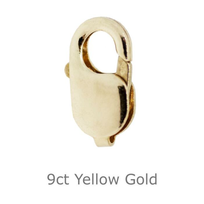 9ct Yellow Gold  Lobster Clasp 16mm x 7.75mm