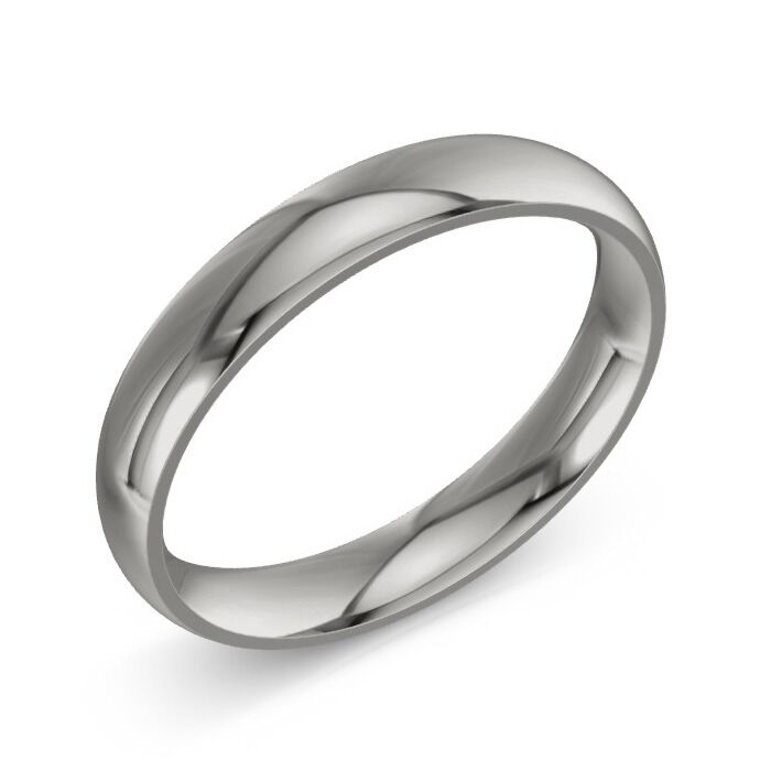 18ct White Gold Wedding Rings