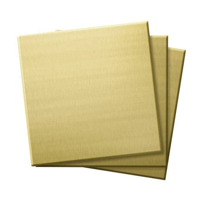 GRS HALF-HARD BRASS PRACTICE PLATE, PACK OF 3