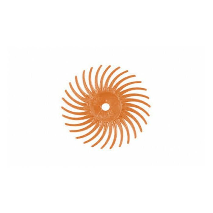 3M Radial Wheel, 50.00mm, Peach/Orange - 6 micron