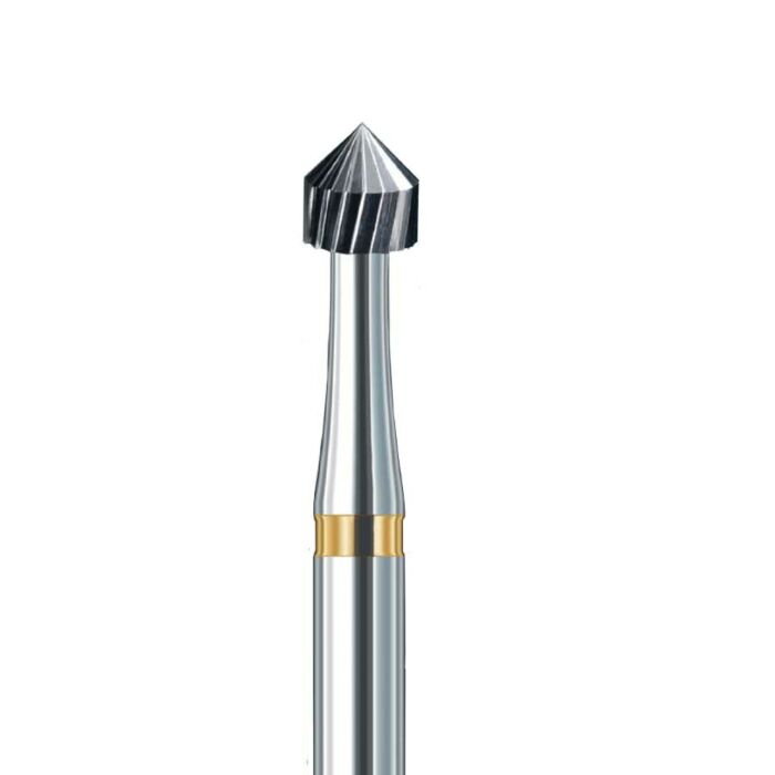 BUSCH TUNGSTEN CARBIDE STONE SETTING BURR, 413AU, 0.80MM