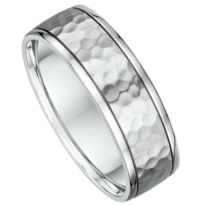 7mm Fancy Gold Wedding Ring | 874A00