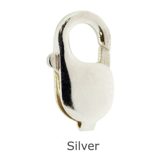 Silver Lobster Clasps 8mm
