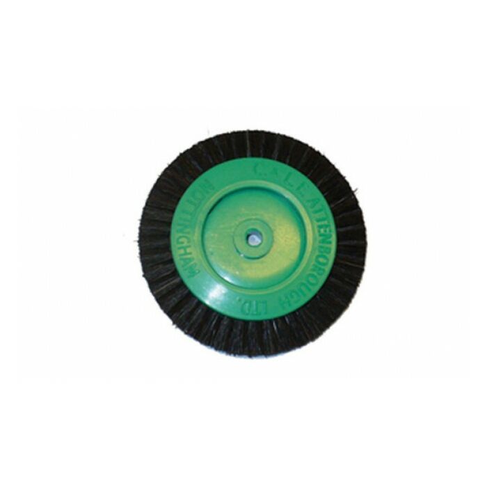 Plastic Centered 4 Row Bristle Brush