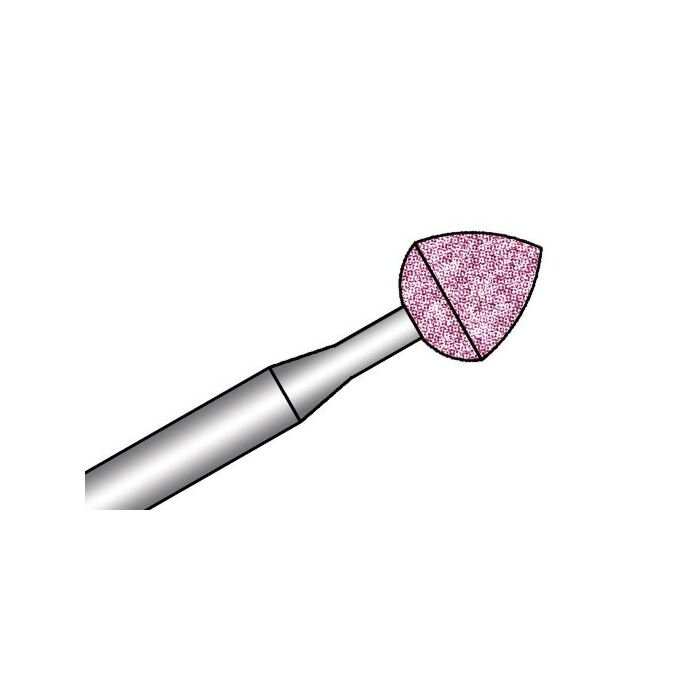 BUSCH PINK ABRASIVE, PEAR, 657, 5.00MM