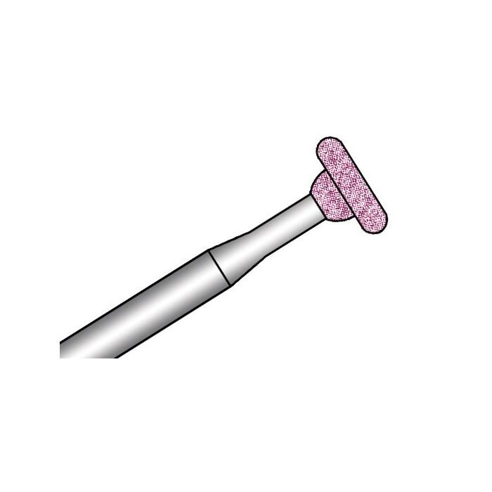 BUSCH PINK ABRASIVE, ROUNDED WHEEL, 627, 6.00MM