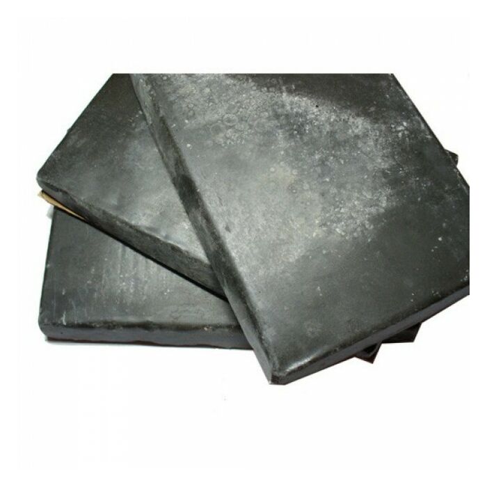 Red Pitch Slab for Stone Settings | 2kg