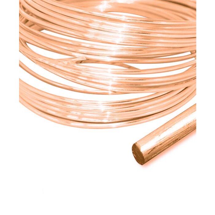 18ct Red Gold Round Wire for jewellery making
