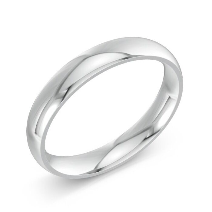 Court Sterling Silver Wedding Rings