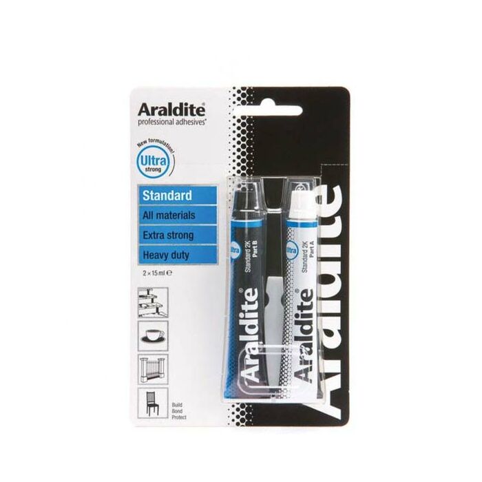 ARALDITE STANDARD ULTRA STRONG ADHESIVE TUBE 2 x 15ml