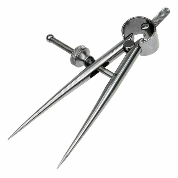 GRS BOW COMPASS & DIVIDER, 3"