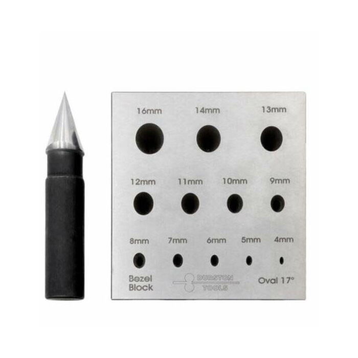 Durston Bezel Block, Oval, 17°, 4.00 - 16.00mm