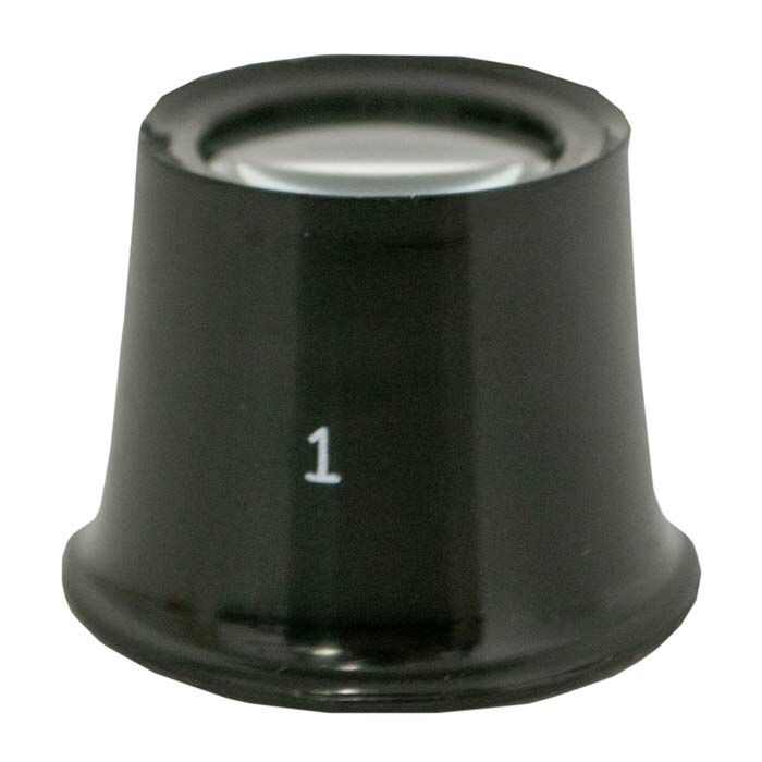 Plastic Eyeglass, 10x (1 inch)