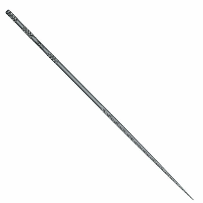VALLORBE ROUND NEEDLE FILE, CUT 6, 160MM