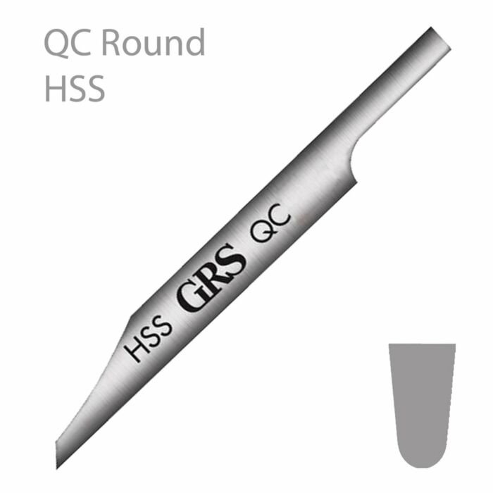 GRS QC HSS ROUND GRAVER, NO.12, 1.2MM,  TOOLSGR122
