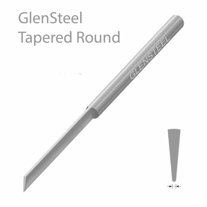 GRS GLENSTEEL TAPERED ROUND GRAVER, NO.10, 1.0MM, TOOLSGSR10
