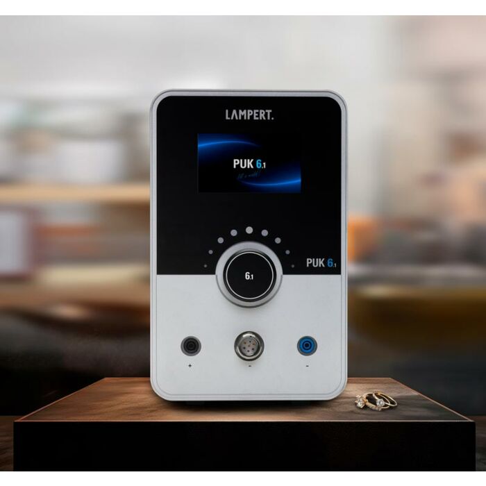 PUK 6.1 Lampert with 10 x Microscope and Argon Regulator