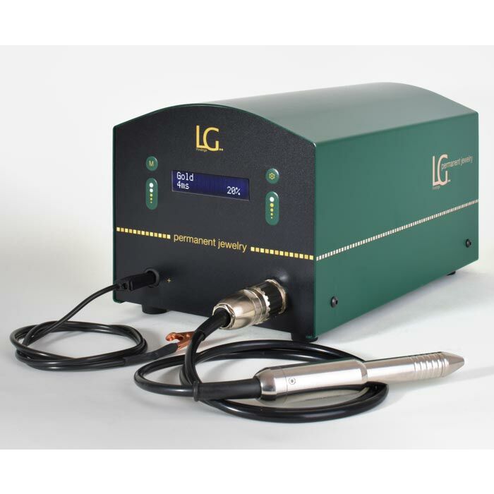LG Permanent Jewellery Welder and eye protection system by Lampert