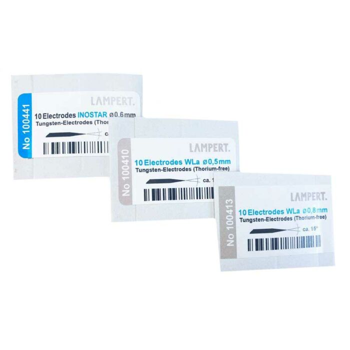 LAMPERT PUK 0.6MM WLA ELECTRODES, PACK OF 10