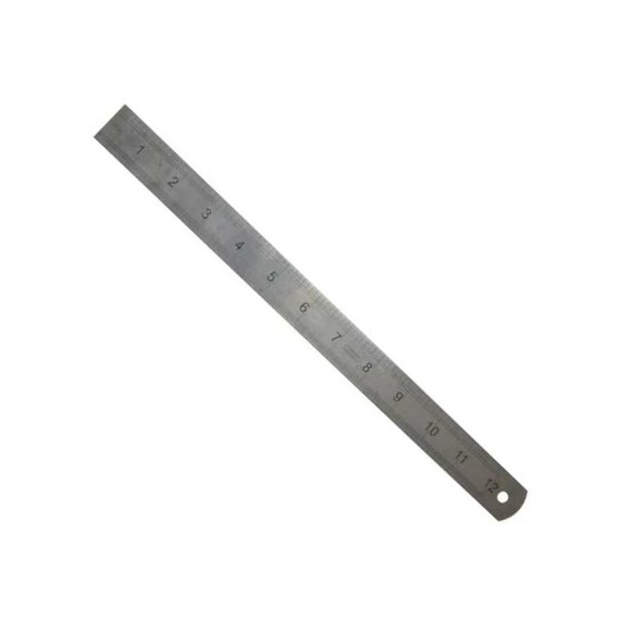 Fisher Steel Rule 12"/300mm Double Sided