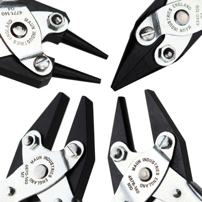 Jewellery Making Tool Kit Silver 4 Pliers