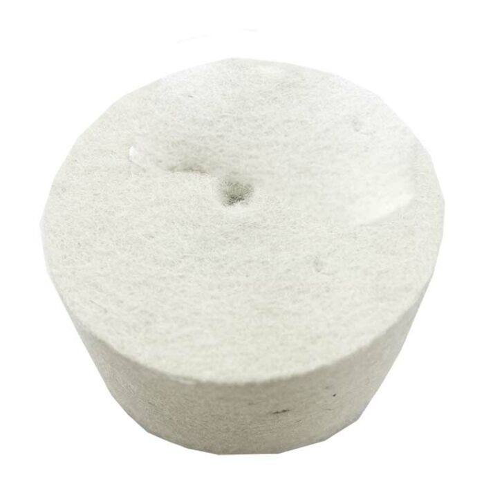 Felt Polishing Bob / Felt Wheel 4'' x 1''