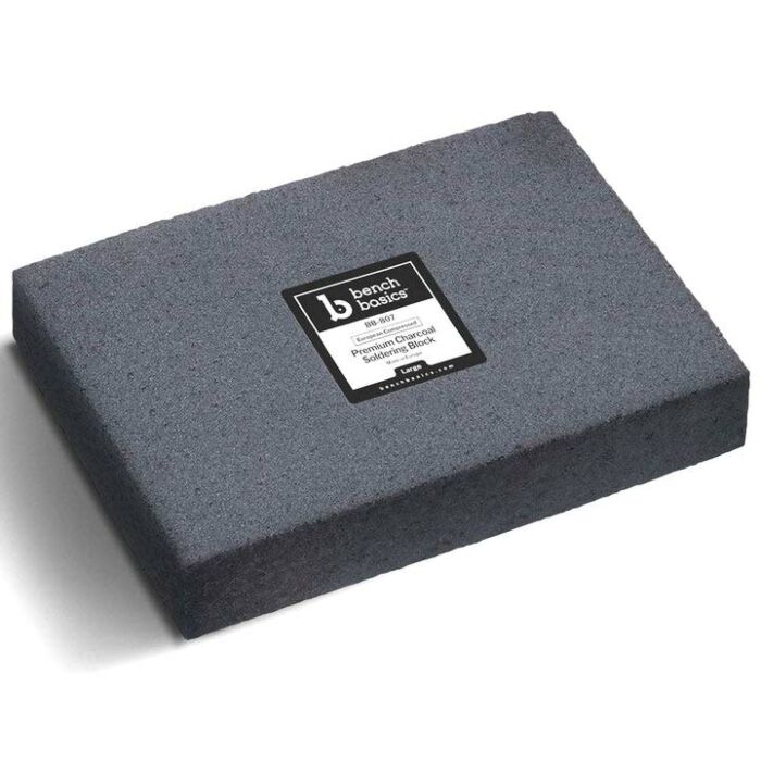PEPETOOLS HARDENED CHARCOAL SOLDERING BLOCK, COMPRESSED, EUROPEAN - LARGE
