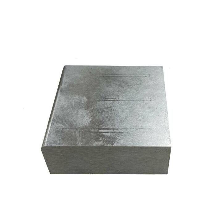 SOLID STEEL PLANISHING BENCH BLOCK 50 X 50 X 20MM