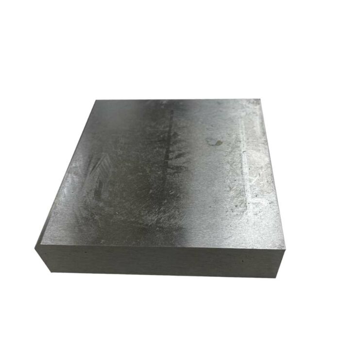 SOLID STEEL PLANISHING BENCH BLOCK 80 X 80 X 20MM