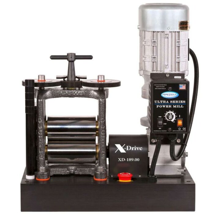 PEPETOOLS 130MM FLAT ULTRA SERIES X-DRIVE DIRECT DRIVE ROLLING MILL