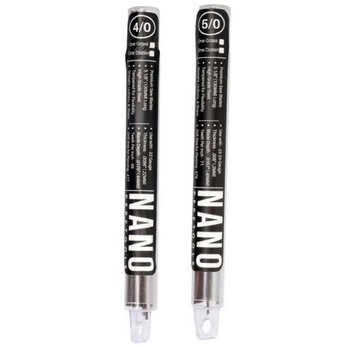 PEPETOOLS NANO SAW BLADES SIZE 4 - BUNDLE OF 12