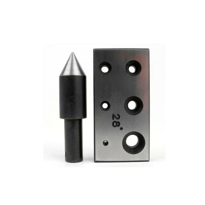 Wheatsheaf Collet Block and Punch, 28°,  6 hole