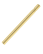 Single Mine Origin 9ct Yellow Gold Posts | Length 10mm, Thickness 0.8mm, Groove 0.70mm