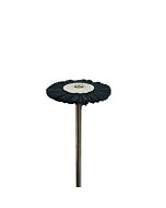 BLACK BRISTLE BRUSH PENDANT WHEEL 21MM