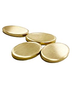 SMO GOLD OVAL BLANK STAMPED SHAPE