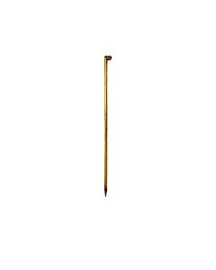9ct Yellow gold Tube Pin 1.5 inch