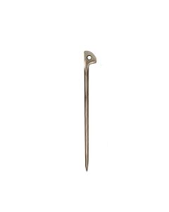 18ct White Gold Flag Pin 1 inch