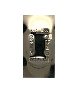 Hard Solder Panel 18ct White Gold