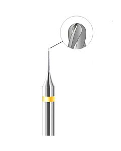 BUSCH ROUND CYLINDRICAL TUNGSTEN CARBIDE BURR, 1Z-AU, 0.40MM