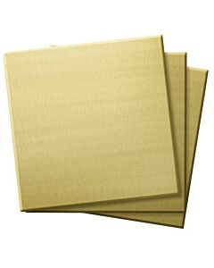 GRS HALF-HARD BRASS PRACTICE PLATE, PACK OF 3