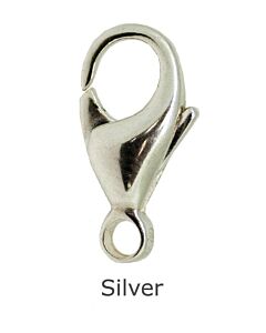 Silver Carabiner catch 11mm