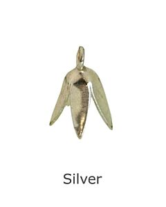 SILVER PENDANT FOXGLOVE CUP 6mm