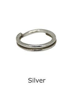 Silver Split Ring 6mm
