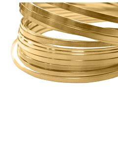 18CT YELLOW GOLD BEZEL STRIP WIRE 3.0MM X 0.30MM