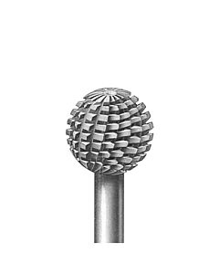 BUSCH CROSS CUT BALL BURR, 081, 8.00MM,  TOOLSCCB80