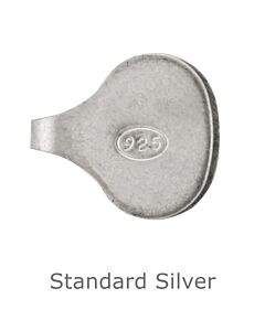 SILVER CHAIN END CUPS