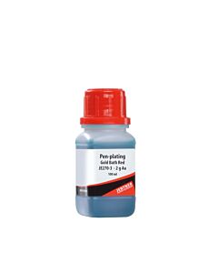 JENTNER, RED GOLD PEN PLATING SOLUTION, JE270-3, 100ML, 2GM GOLD