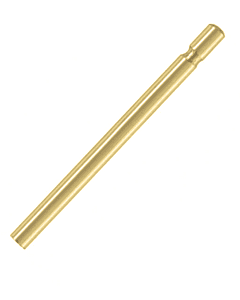 SMO 9ct yellow Gold plain Earring Posts Pin | Length 12mm, Thickness 0.80mm, Groove 0.65mm