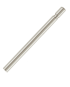 9ct white gold Earring Post Pin | length 12mm, thickness 0.8mm